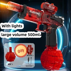 Ultimate Battle Blaster,Long Range Electric Water Blaster with Light/Electric Water Gun Flame,Ultimate Battle Blaster Water Gun