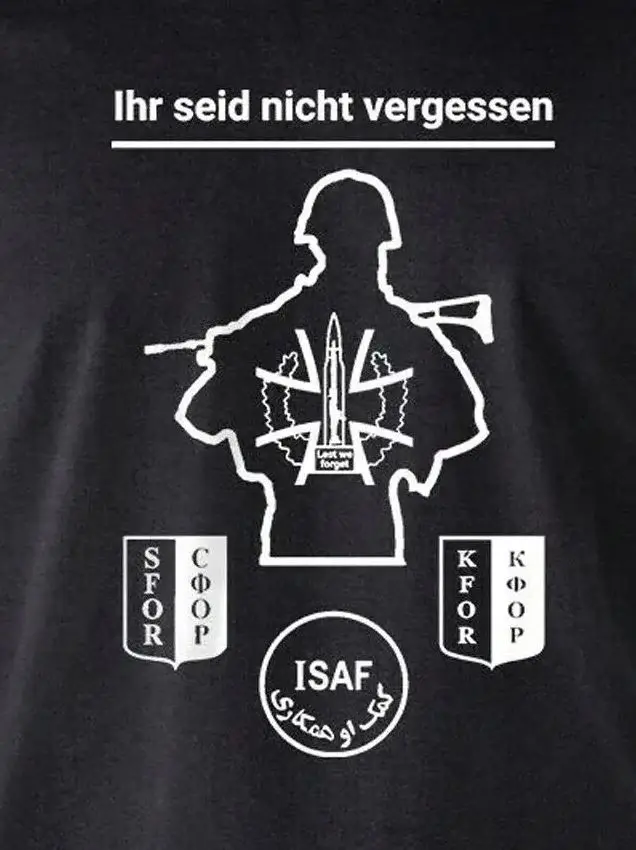 WDD You Are Not Forgotten. Veteran of Operations Abroad T-Shirt 100% Cotton O-Neck Short Sleeve Summer Casual Mens T-shirt