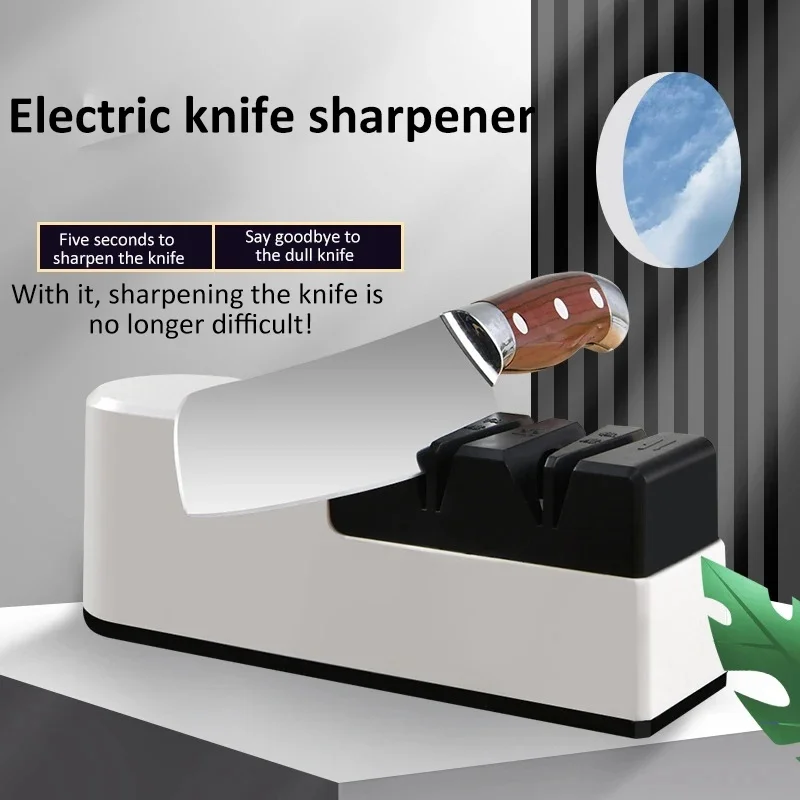 

Electric Knife Sharprner Automatic Fast Grinder Multifunctional Electric Cut Sharpener Kitchen Gadget Household Kitchen Accessor