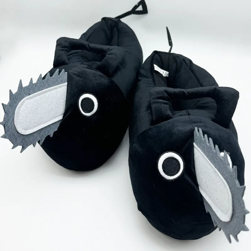 

Anime Chainsaw Man Pochita Plush Slipper Pochita Women Chainsawman Shoes Adult Orange Dog Stuffed Soft Slipper for Xmas Gift