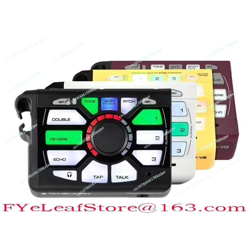 TC Helicon Professional Reverb Delay Vocal Effects Mobile Bluetooth Download Tone Perform-V VK