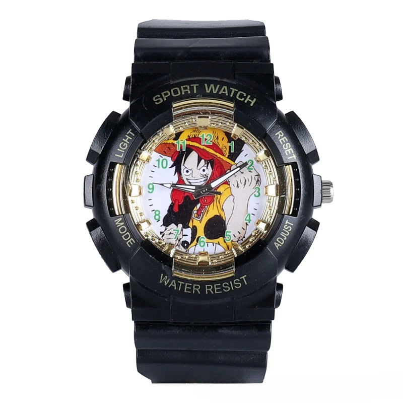 Цельные спортивные указки, кварцевые часы, модные электронные детские часы, уличные цветные Заблокированные часы