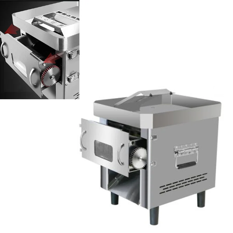 Commercial Stainless Steel Meat Cutter Electric Slicer 110V 220V