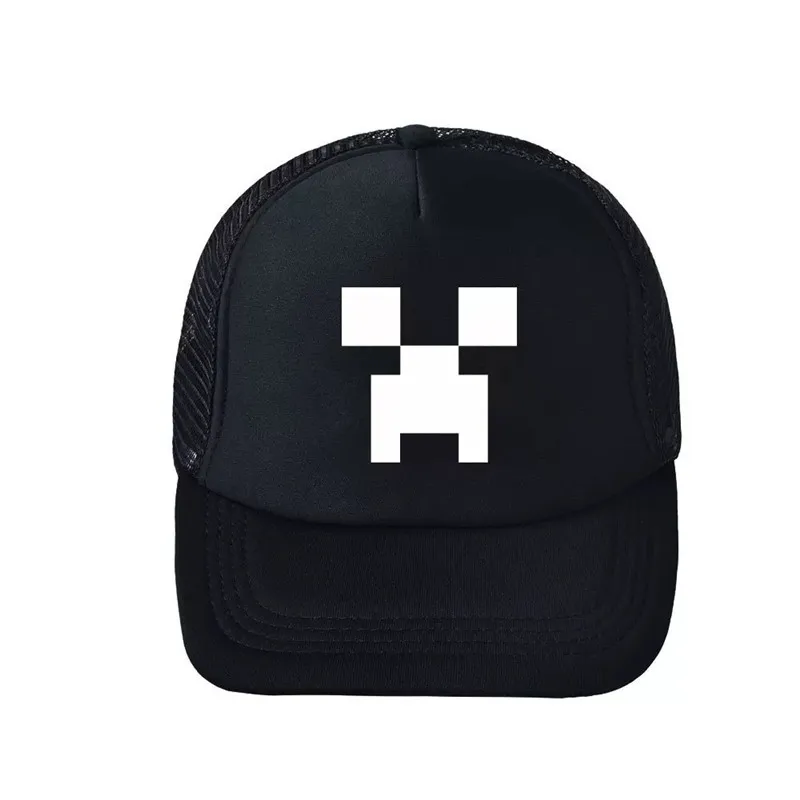Halloween-Spiel Totem of Undying Hut Cosplay Unisex Pixel Block Baseballkappe Sonnenhut Outdoor-Accessoires Sport Party – Detail 9