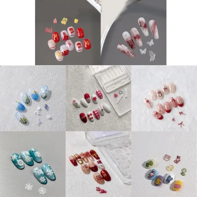 Art Silicone Mold 3D Butterfly Flower Crystal Resin Molds Carving Tool