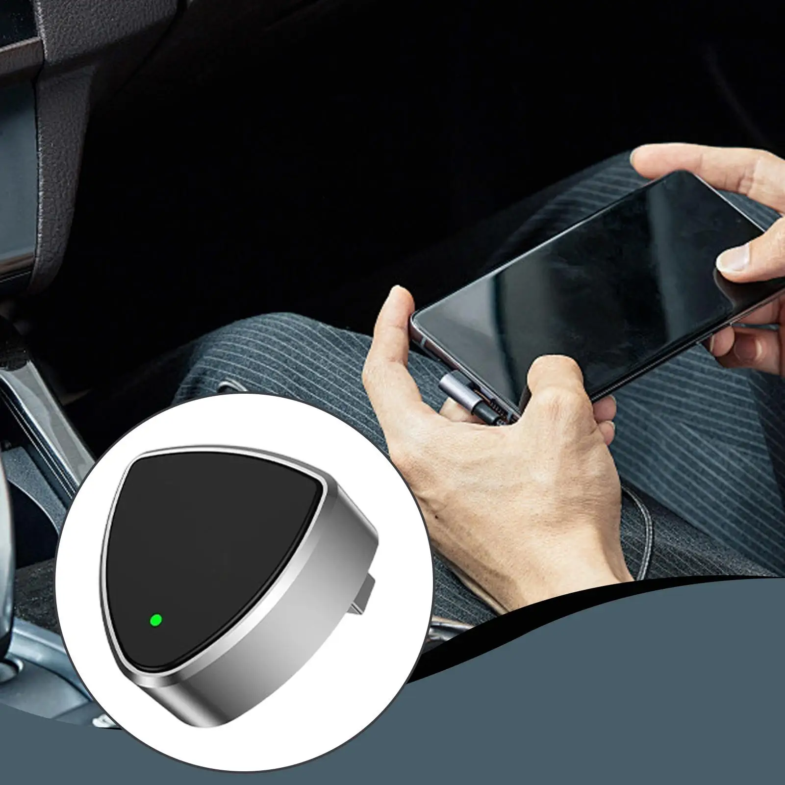 Car Display Converter Plug and Play Converter Wireless Mirror Phone To Car Screen for Daily Commuting Long Distance Travel City