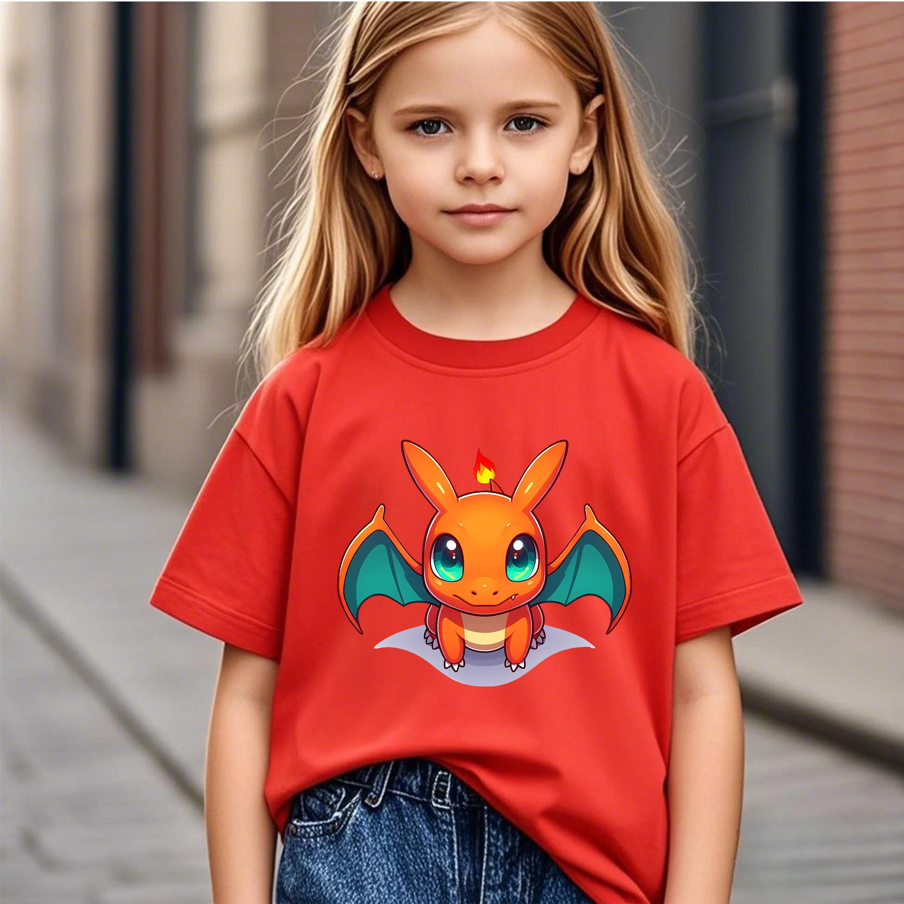 

2026Newhotfashionpikachucartooncasualshort Sleevesummertee Forkidsteenagerboysgirls