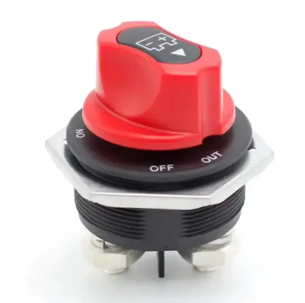 DC 12V 50A 100A 200A 300A Car Rally Battery Switch Disconnecter Power Isolator Cut Off Switch Kit For Truck Car Motorcycle Boat