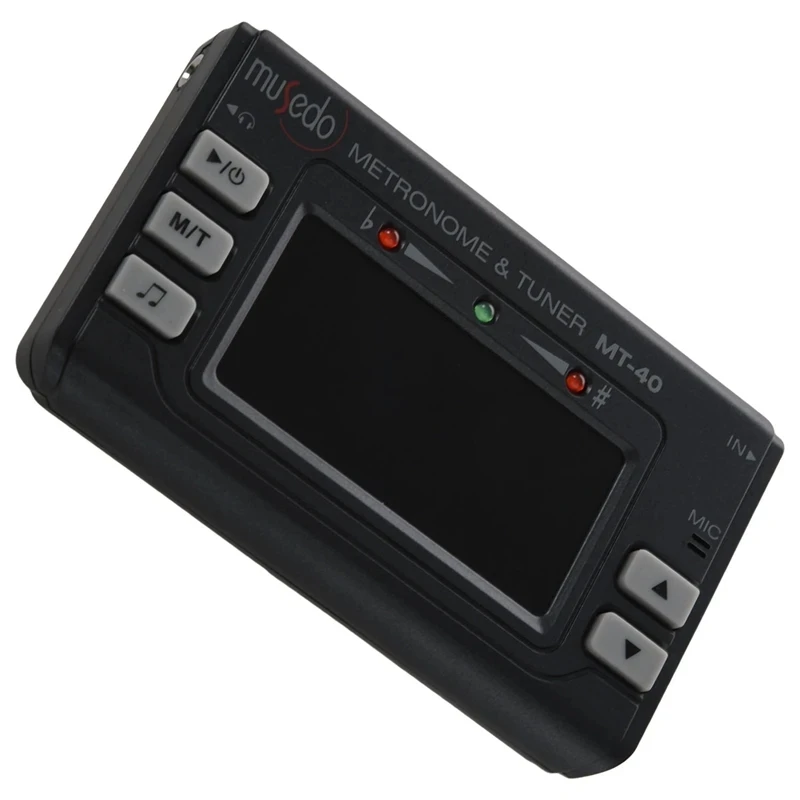 Musedo MT-40 المهنية الدقة LCD الغيتار المسرع لهجة مولد موالف الغيتار #2