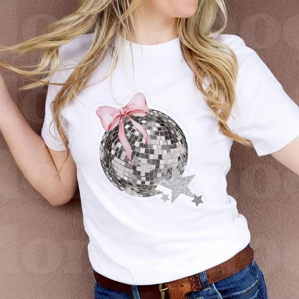 Five-pointed Star Print T Shirt Women Men Fashion Graphic Shirts Casual Short Sleeved White Female Tee O-neck Harajuku T-shirts