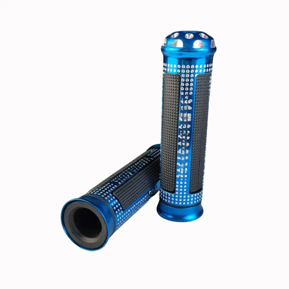 For Daily Commuting Motorcycle Grips Handlebar Covers Ergonomic Grip Profile Anti-slip Texture Rubber Construction