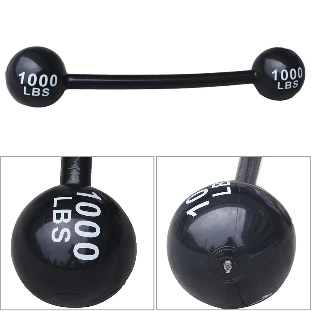 Kids PVC Thickened Inflatable Barbell Toys Baby Fitness Dumbbell Parent-Child Interactive Sports Toy Party Decor