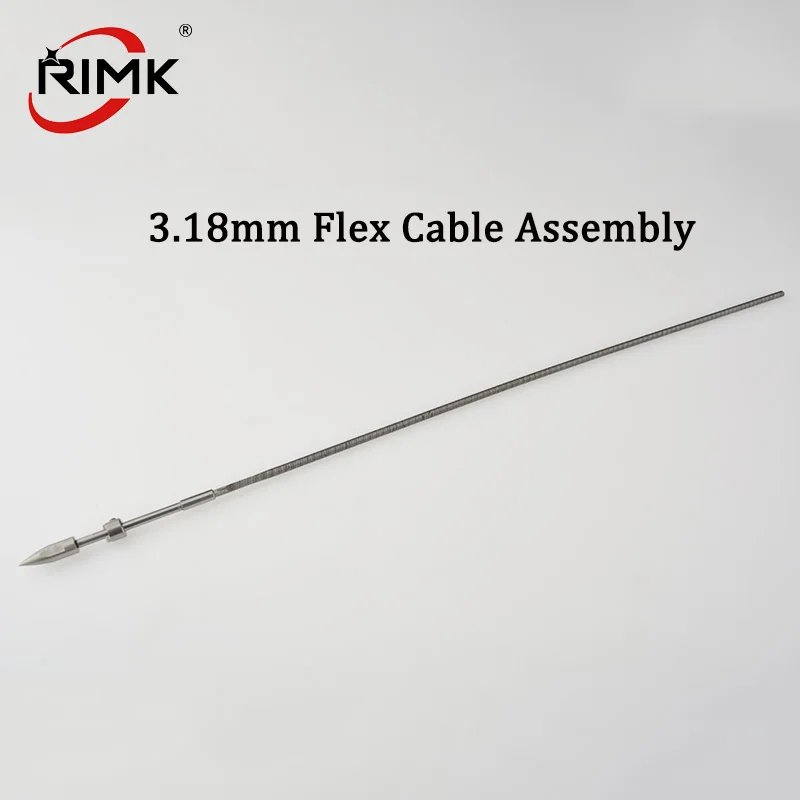 

RC Boat Good Quality 3.18mm 1/8'' Left（Positive）Flexible Shaft With 3.18mm Prop Shaft 300mm Flex Cable Nut Drive Dog for RC Boat