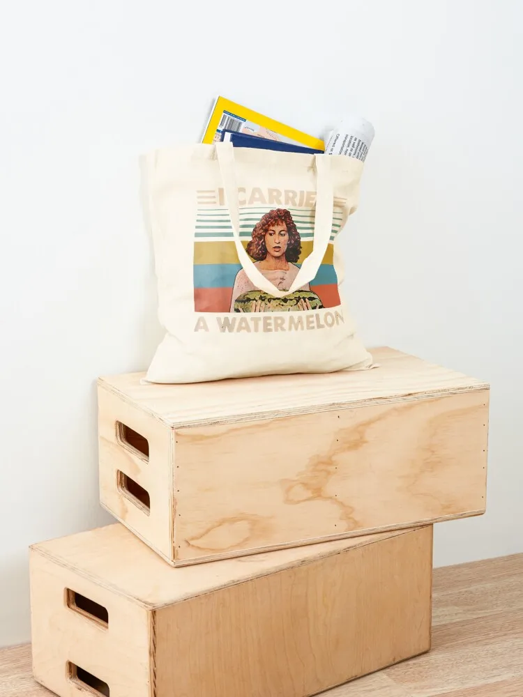 I Carried A Watermelon Tote Bag tote bag university large tote bag Shopper canvas bags