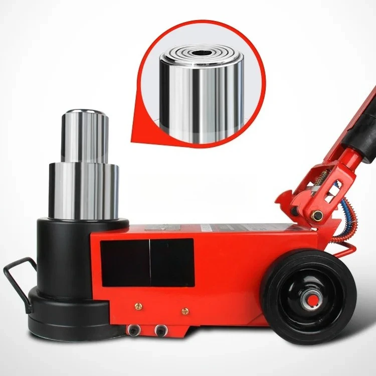 50 Ton Air Hydraulic Floor Jack Pneumatic Lifting Jack for Heavy Duty Truck