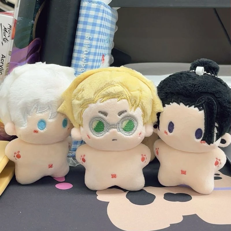 Anime Jujutsu Kaisen Satoru Gojo Geto Suguru Nanami Kento Cosplay Cotton Doll Pendant Furry Haliaster Adorable Maumet Gift