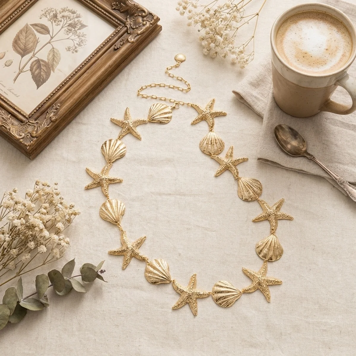 سلسلة خصر معدنية بتصميم نجم ال - مراجعة Body Jewelry Men وسعره