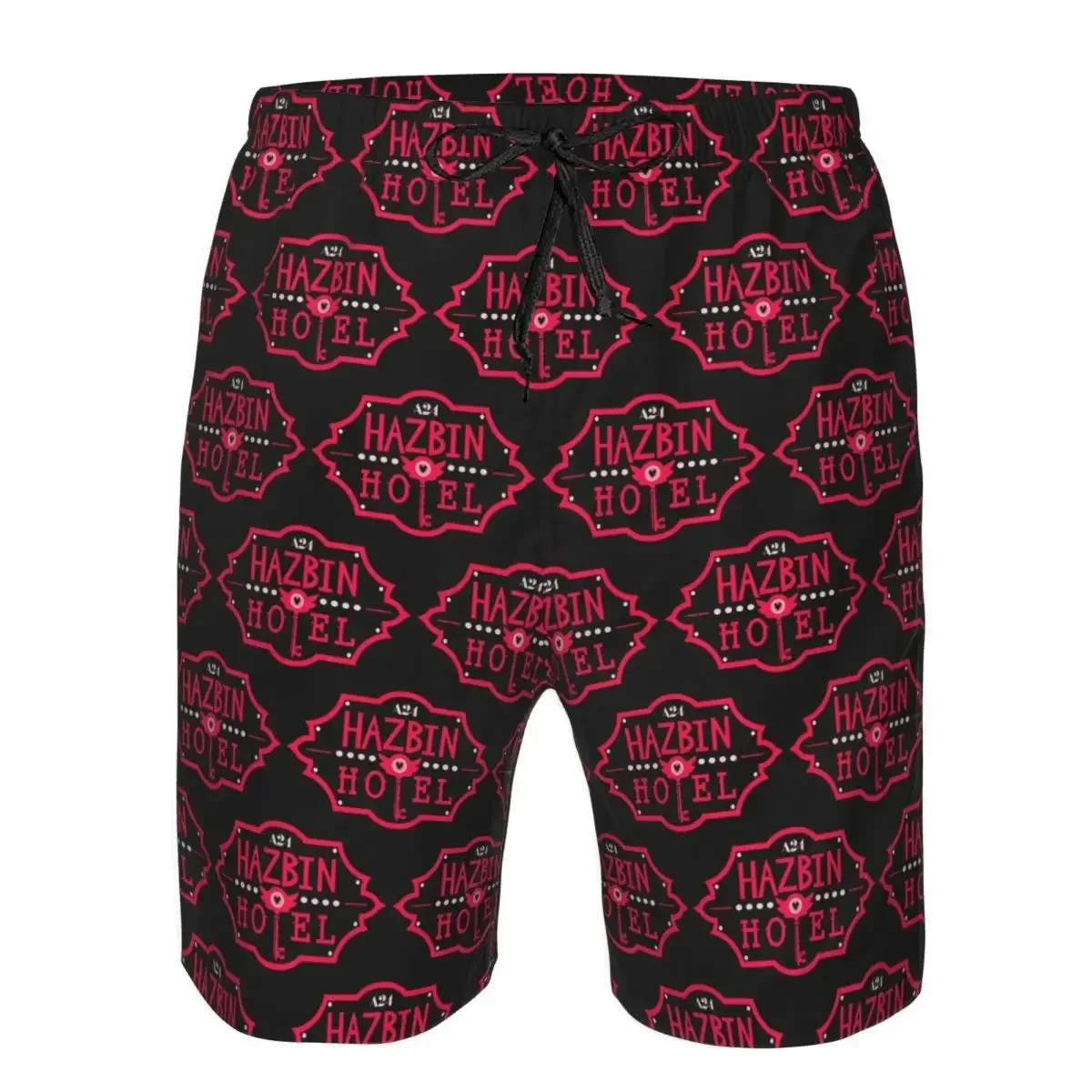 Hazbin Hotels Comedy Anime America Song And Dance Trunks Beach Board Shorts Casual Quick Dry Swimming Summer Men Pants