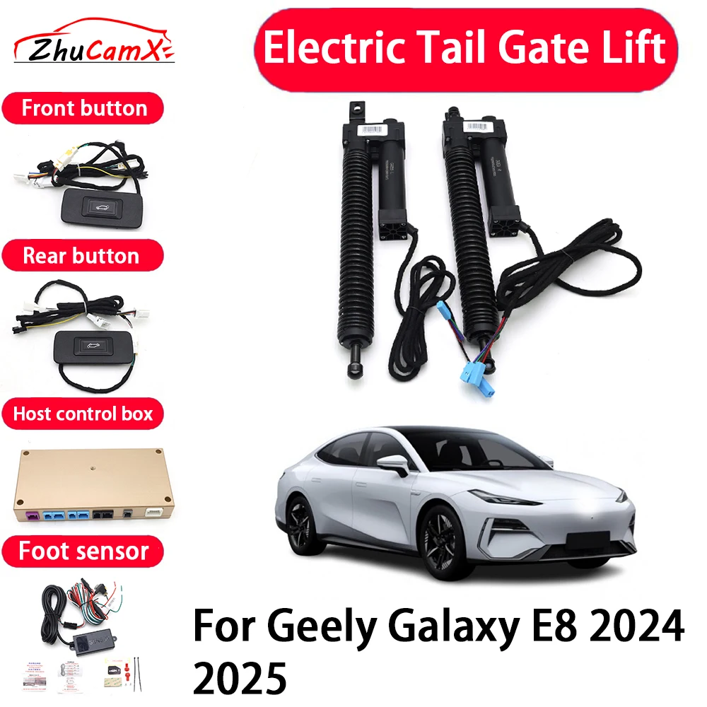 ZhuCamX Car Automatic Electric Tail Gate Lift Tailgate Assist System for Geely Galaxy E8 2024 2025