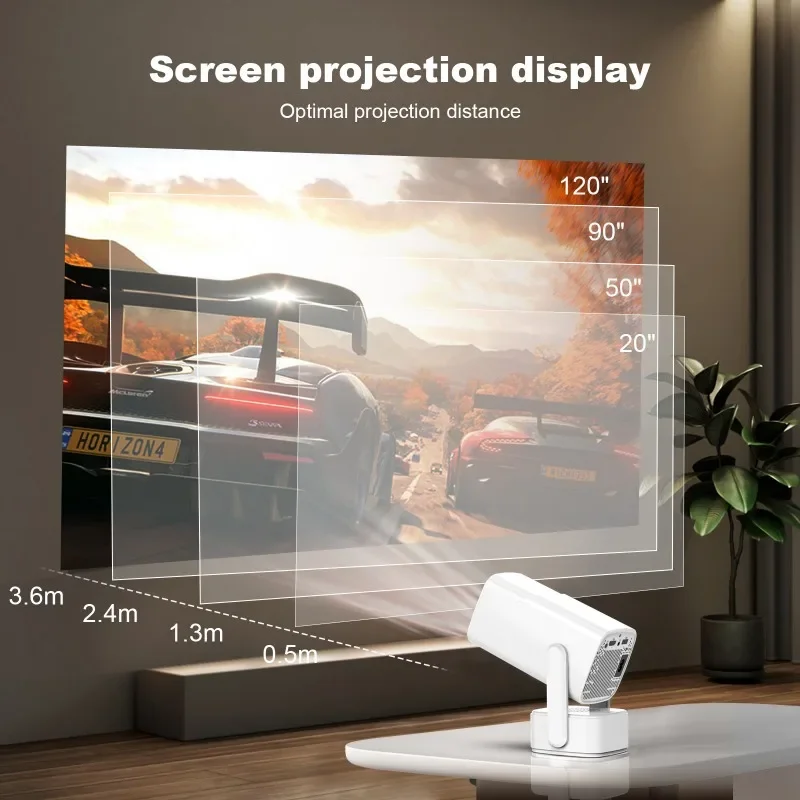 P30 PRO  Smart Mini Projector Android 11 WiFi6 Support 4K 1080P BT5.0 Projector 1280*720P Home Cinema Portable Projector