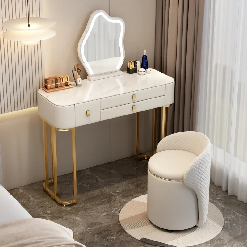 

Holder Drawers Vanity Desk Modern Minimal Desk Vanity Vanity Desk Hotel High End Tocador Maquillaje Bedroom Furniture For Home