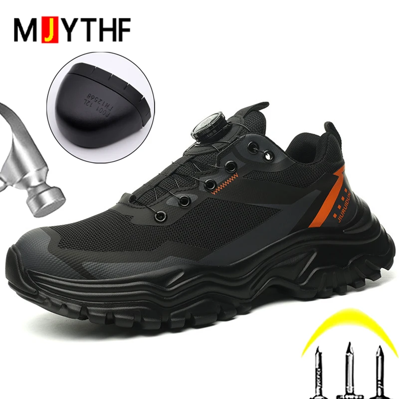 

Изоляционная рабочая обувь 6 кВ для мужчин, рабочая защитная обувь с вращающейся кнопкой, устойчивая к проколам, неразрушимая обувь, модные защитные ботинки