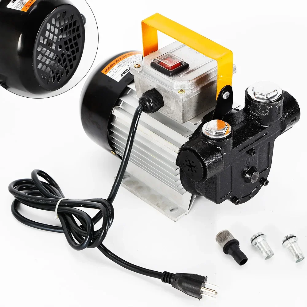 

550W Self Oil Pump Electric Oil Pump Transfer Fuel Diesel Fluid Pump for Motor Auto Diesel Kerosene Oil Commercial Fuel 110V