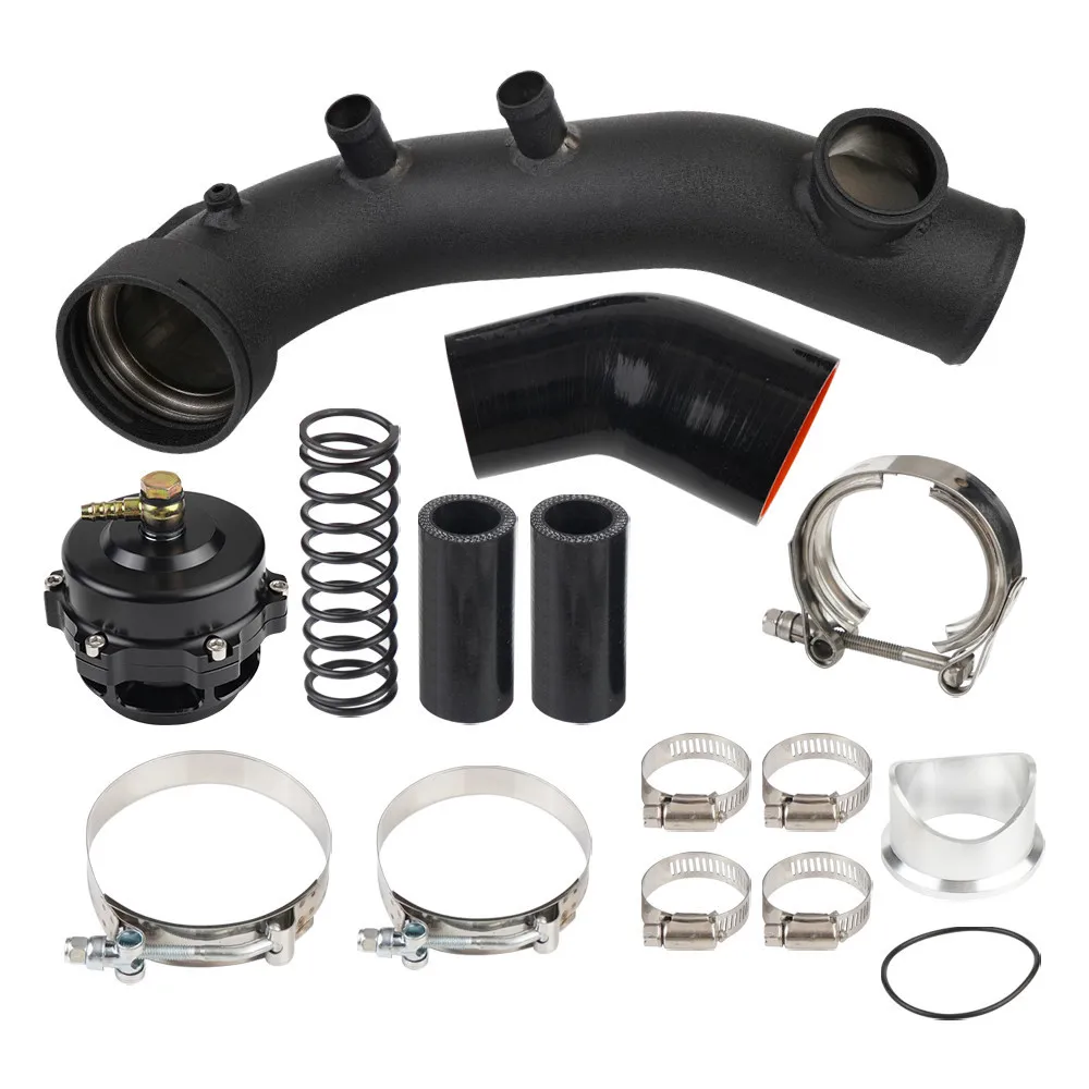 50Mm Inlaat Turbo Ladingsbuiskit Met Overdrukklep Voor Bmw N54 E82 E88 E90 E92 135i 335i Auto Motoronderdelen