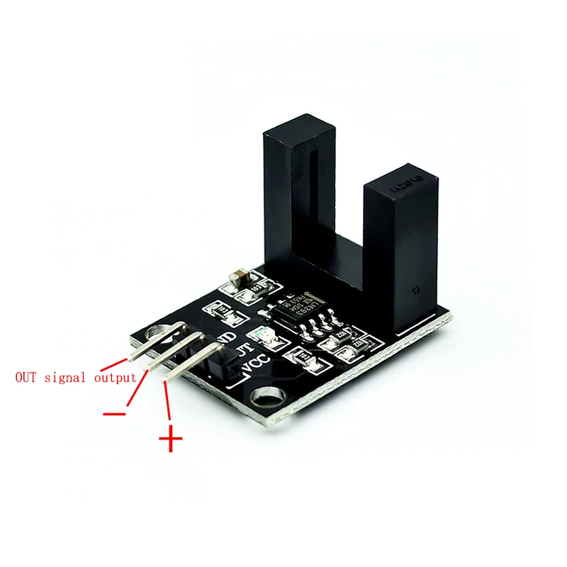 Speed Sensor Module Tacho Sensor Slot-type Optocoupler Tacho-generator Counter Module for arduino 51 AVR PIC 3.3V-5V Diy Kit