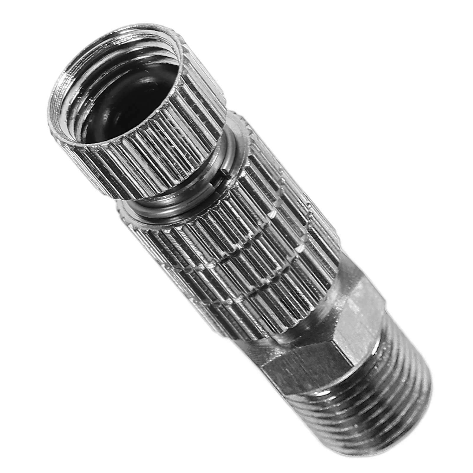 1 مجموعة 1 مجموعة طقم محوّل الإفراج السريع موصلات معدنية لا تسرب تصميم مدمج دائم استبدال مقرنة محولات خرطوم البخاخة