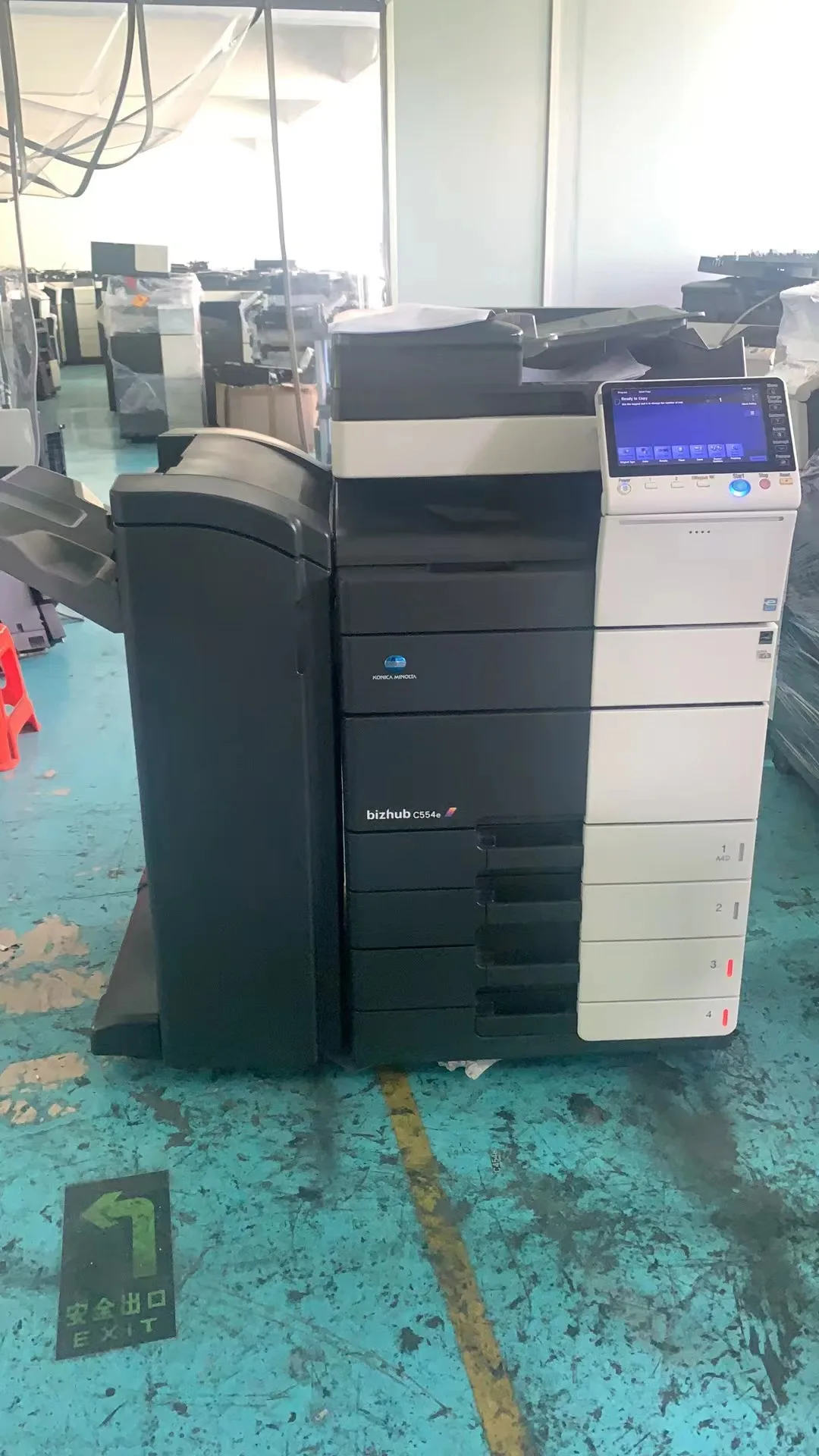 Konica Minolta Copiers Finisher for Bizhub C754e C654e C554e 454e 364e 284e 224e Photocopy Machine
