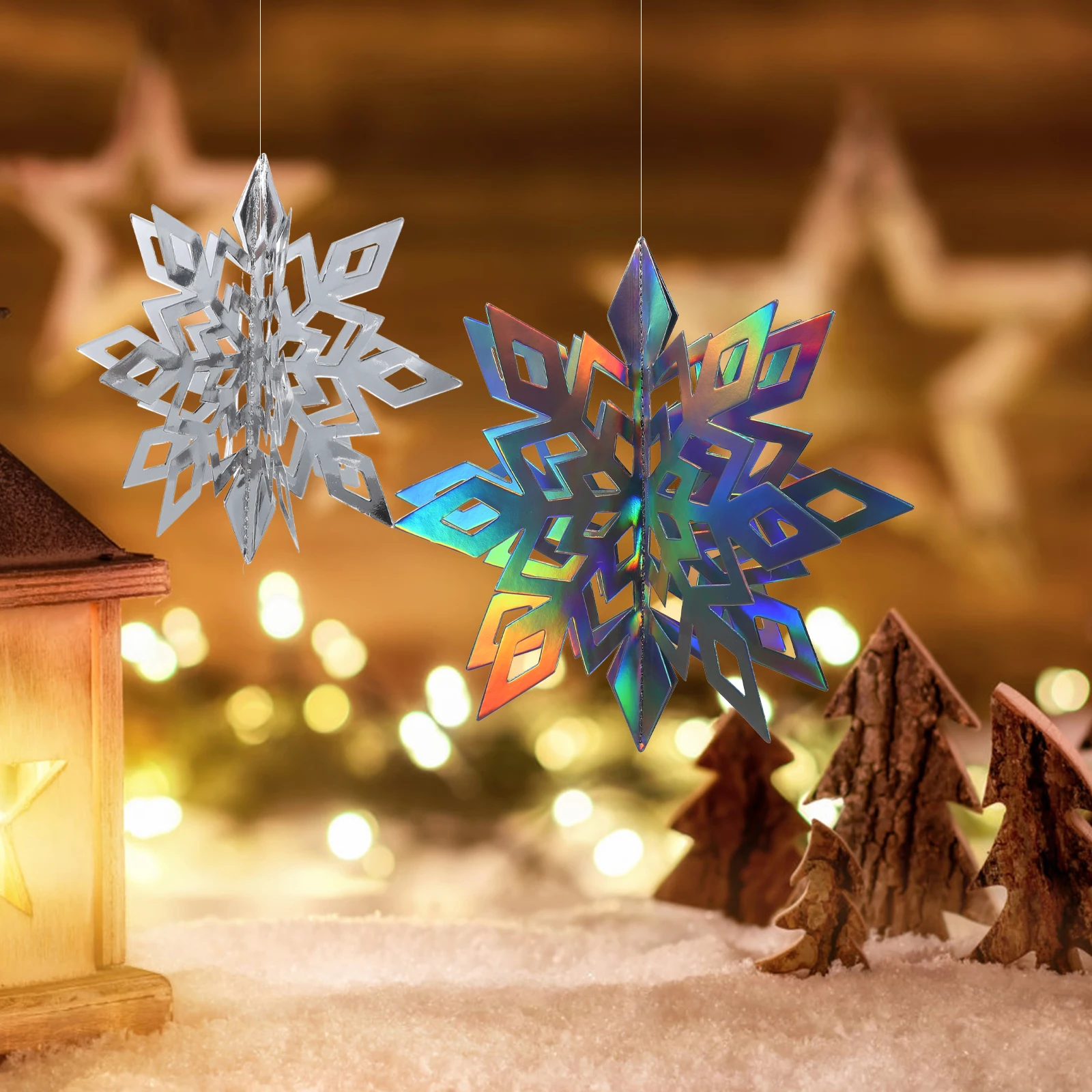 

18 Pcs Ornaments for Christmas Tree Pendant Xmas Pendants Decoration Decorate Decors Office