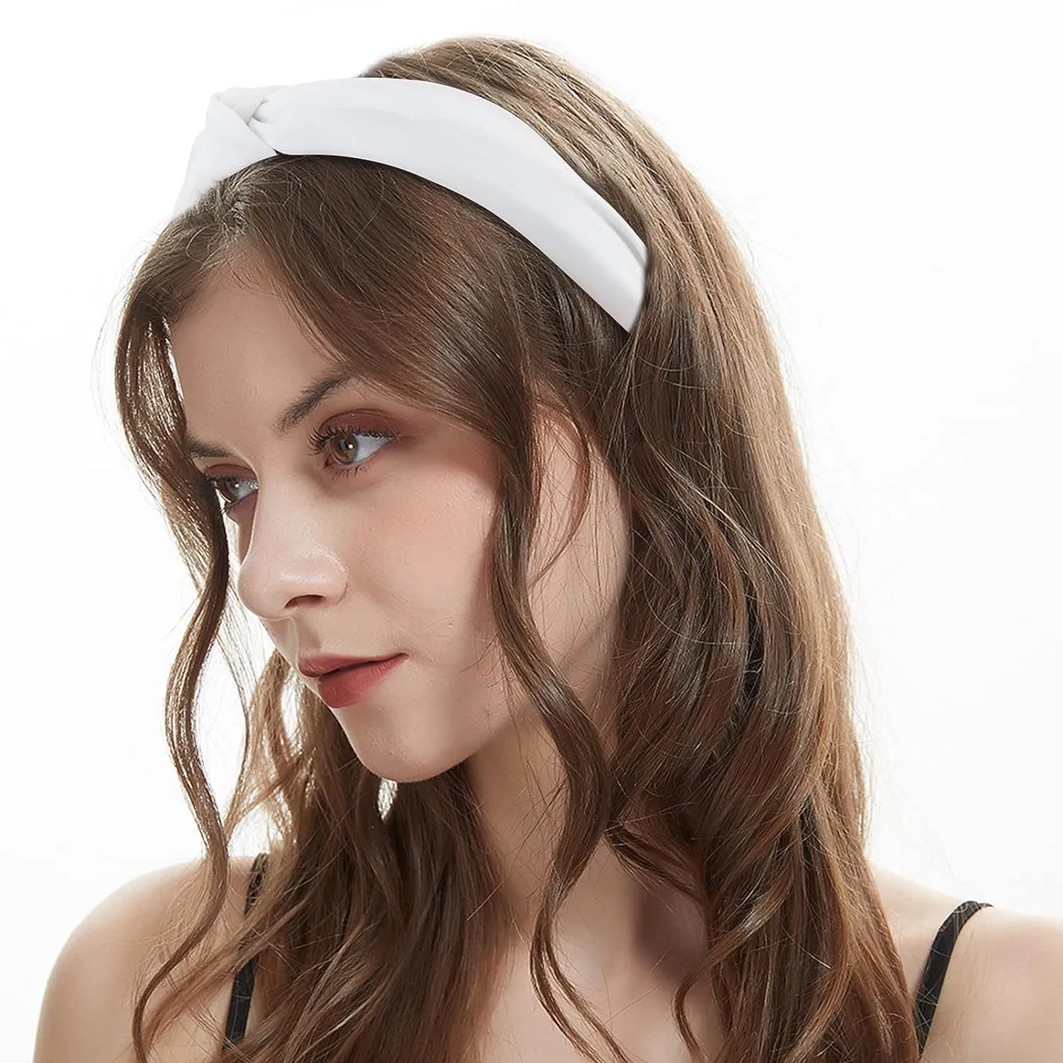 Minimalist Women Headbands Fashionable Top Knotted Fabric Headband Daily Life, Leisure and Entertainment Headwear and Accessorie