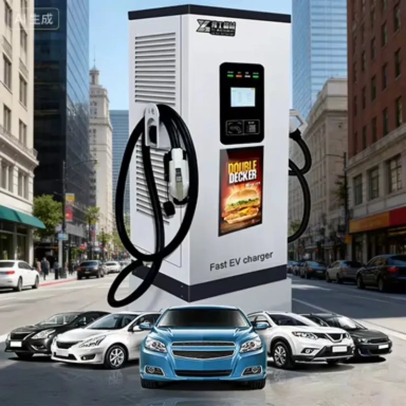 Customized 80-360KW New Energy DC Charging Piles Ev Charger Electric Vehicle Charge Point for Commercial Use