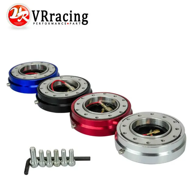 VR - Thin Version 6 Hole Steering Wheel Quick Release Hub Adapter Snap Off Boss kit VR3858