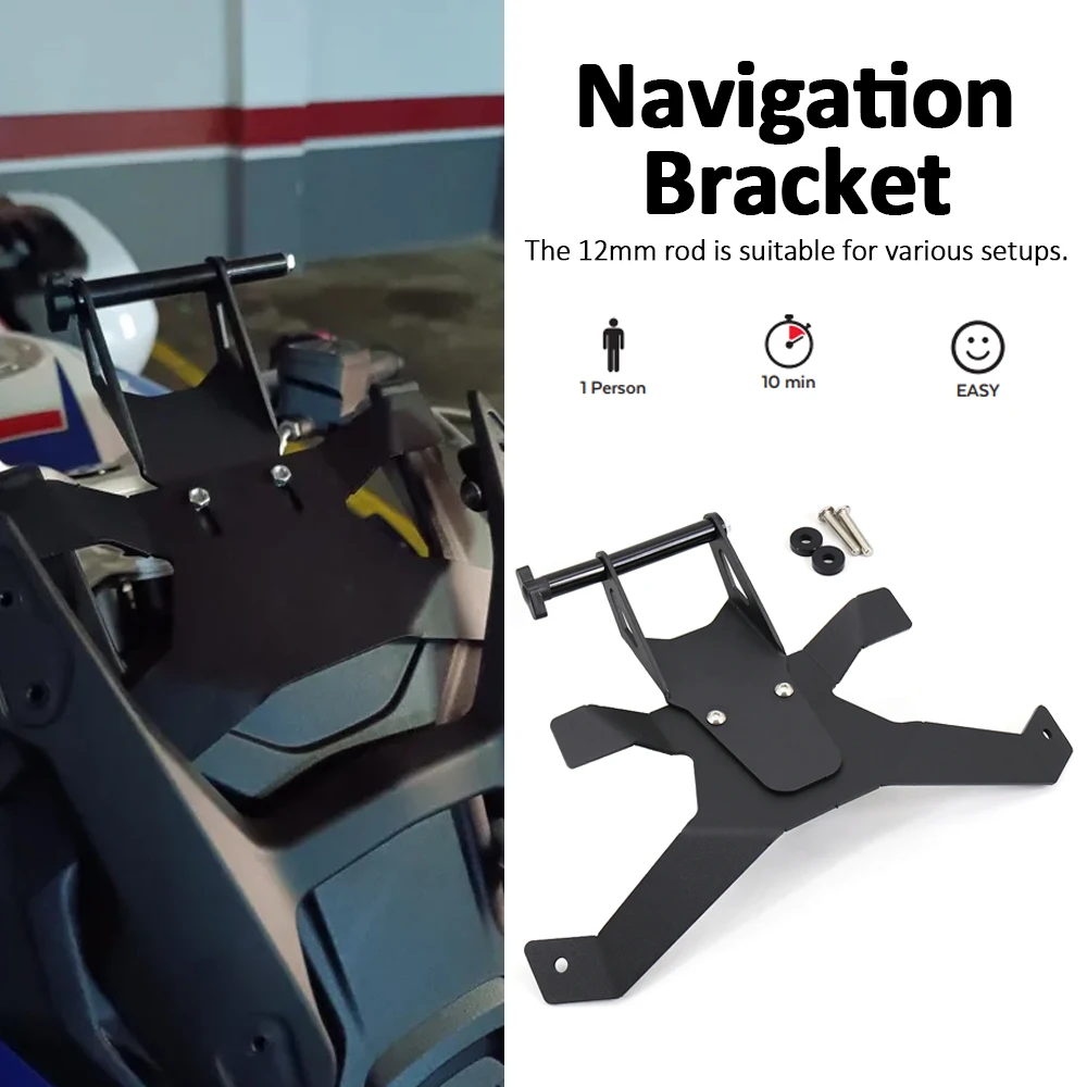 دراجة نارية لتحديد المواقع جبل الهاتف الملاحة قوس حامل شاحن USB حامل لسيارات BMW R1250RS R1250 RS R 1250RS R 1250 RS #1