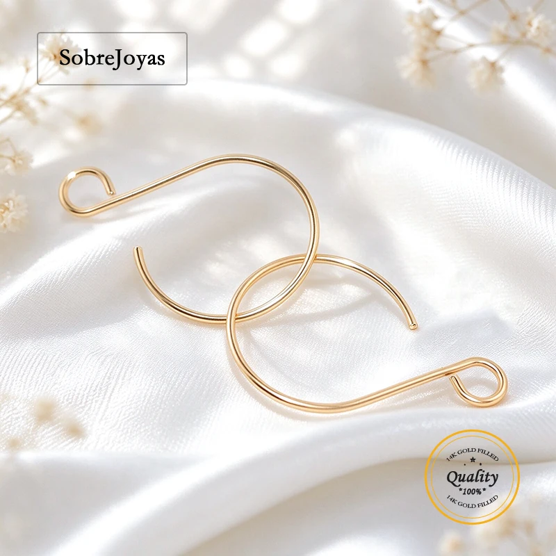 14K Gold Filled Balloon Ear Wire .032