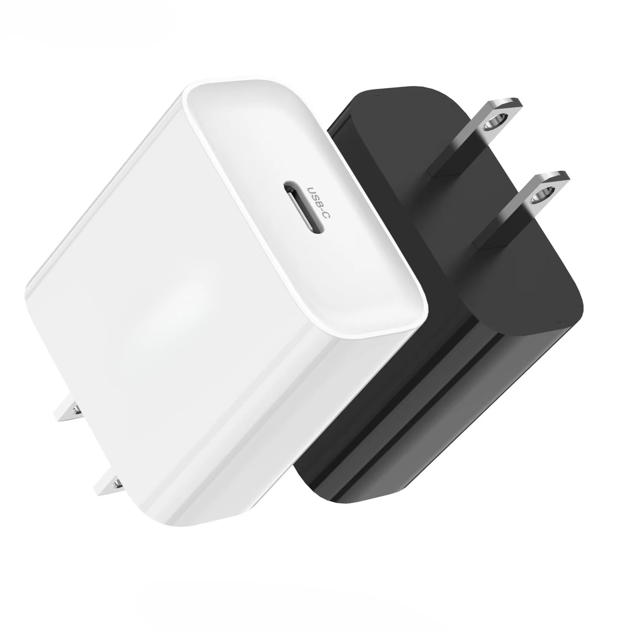 20W PD Fast Charger USB-C Wall Adapter for iPhone 17 16 Pro Max 15 Pro Max,iPad,Air,Mini 6, US Plug Compact Safe Charging