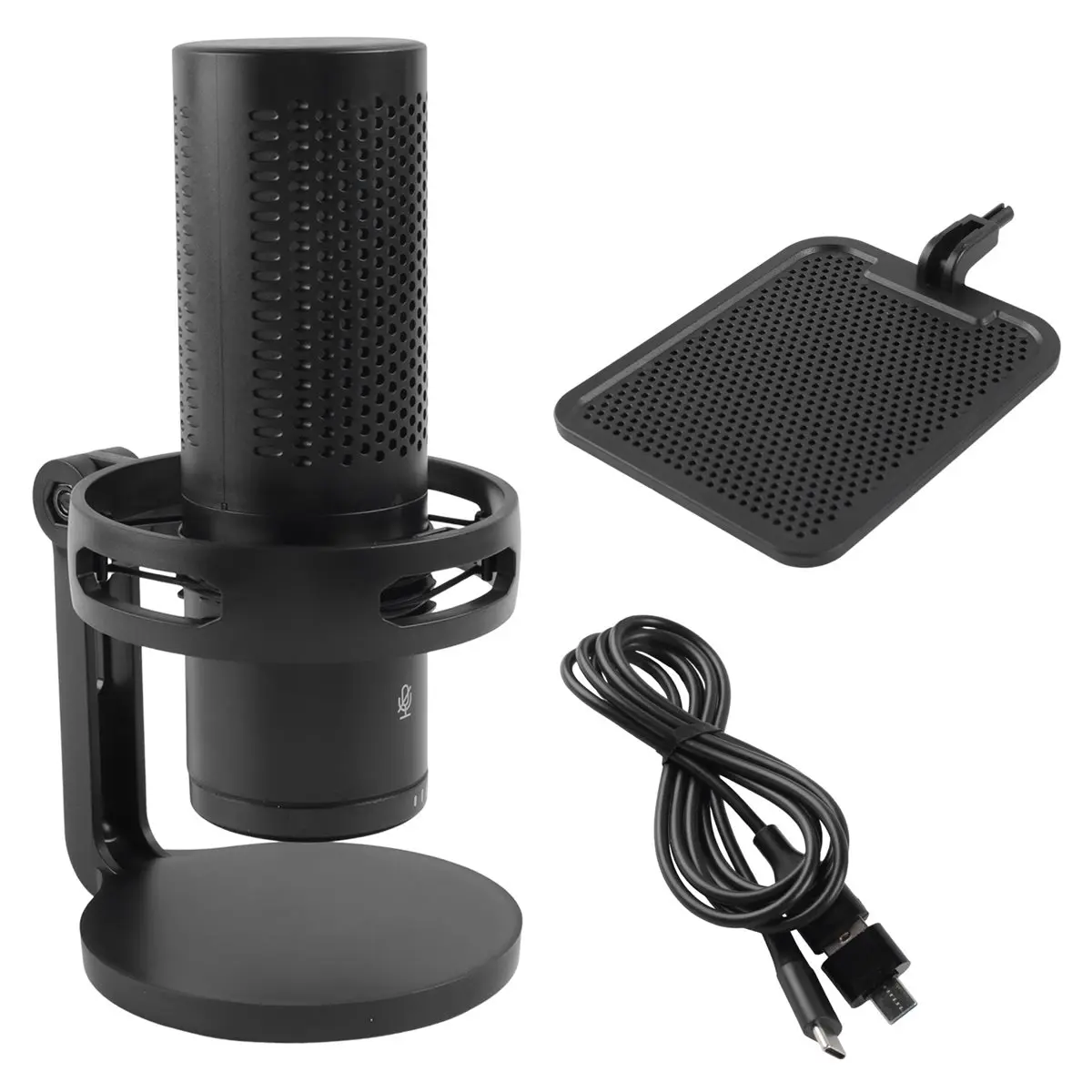 DIGITALBUY Gaming Microphone Professional Condenser Microphone RGB USB Wired Mic for PC Laptop Computer Podcast Gamer Ka