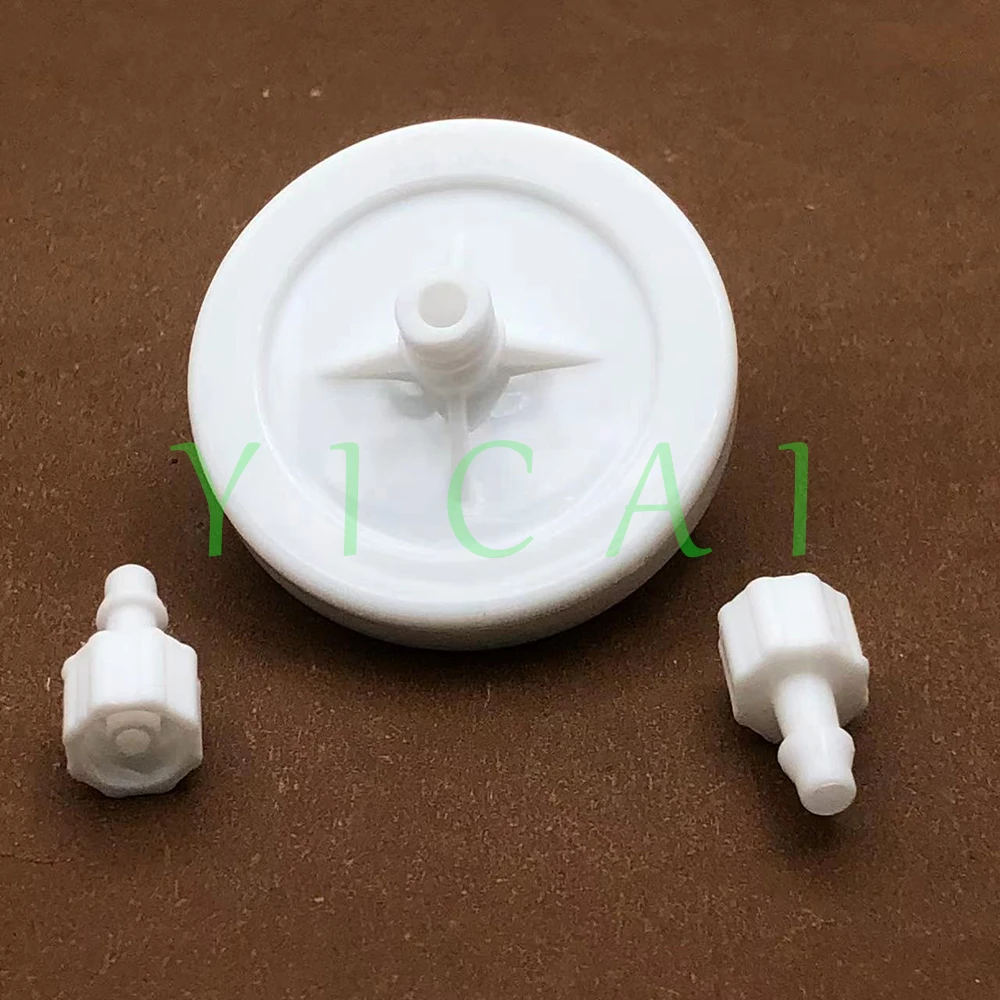 10pcs White Ink filter Challenger Myjet Witcolor Gongzheng solvent large JHF and other printers use this type capsule filter