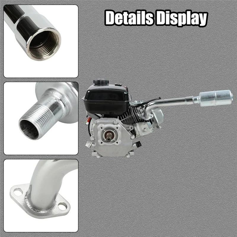 Für Predator 212 Mini Bike Auspuffrohr Kit Für CT200U-BT200X CT200U-EX 6,5 PS Baja Warrior Massimo MB200 GX160