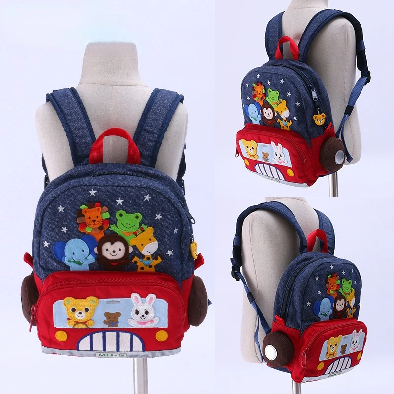 Japanese Boys Cartoon Animal Backpack Kids Backpacks  Boy Bag Boys School Bags  Mochila Infantil Sac A Dos Enfants