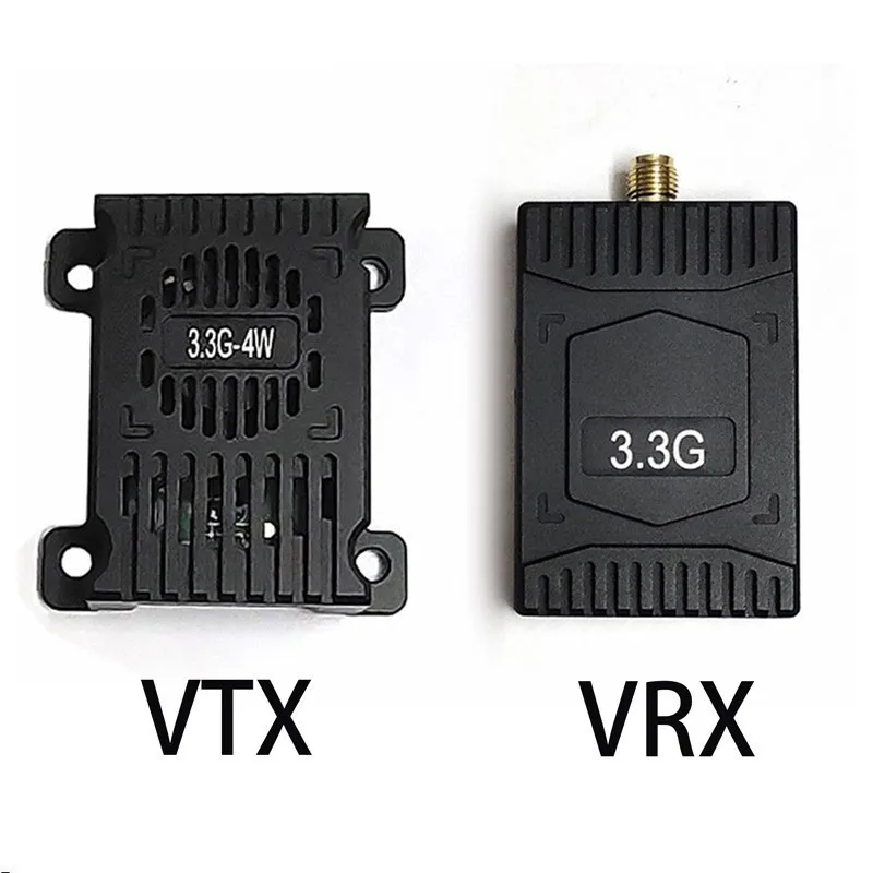 

3.3G 4W VTX Transmitter 16CH 3.3G VRX Receiver RTF 2W 4W Power