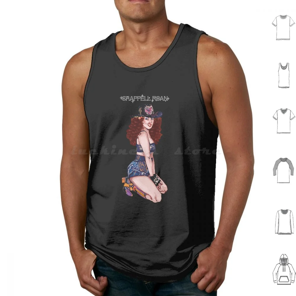 Tour Midwest Princess Tank Tops Print Cotton Synth Pop Dark Pop Chappell Roan Hot To Go Femininomenon Pink Club Queer Song