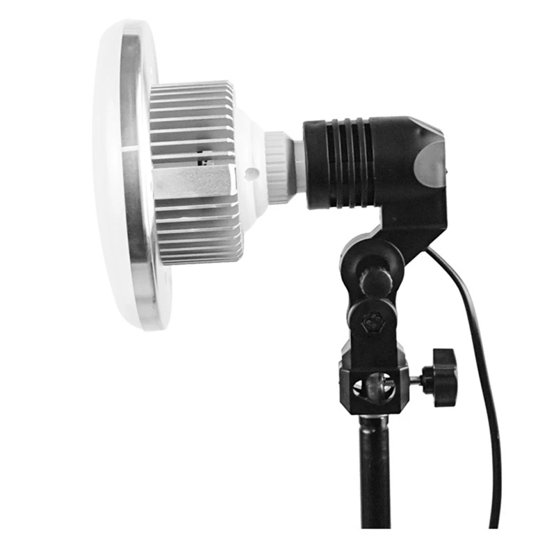 Light Lamp Photo Studio E27 AC Socket Photography 1.8M Cable Cord Bulb Stand With Umbrella Holder Bulb Mount US Plug