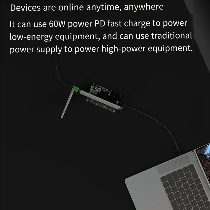 

SB-For Easy Jun Thunderbolt3/4 Notebook Graphics Docking Station Multi-Functional Convenient Graphics Docking Station, Durable C
