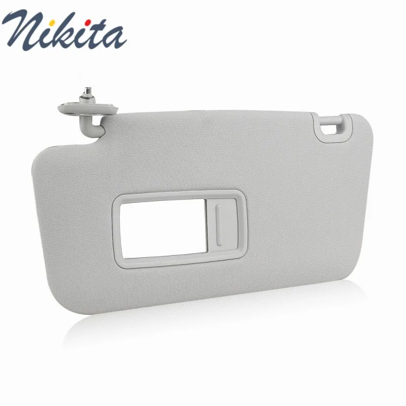 Szary Sunvisor lewy kierowca strona boczna przyciemniana osłona przeciwsłoneczna dla Subaru Forester 2009 2010 2011 2012 2013 92011sc03klo