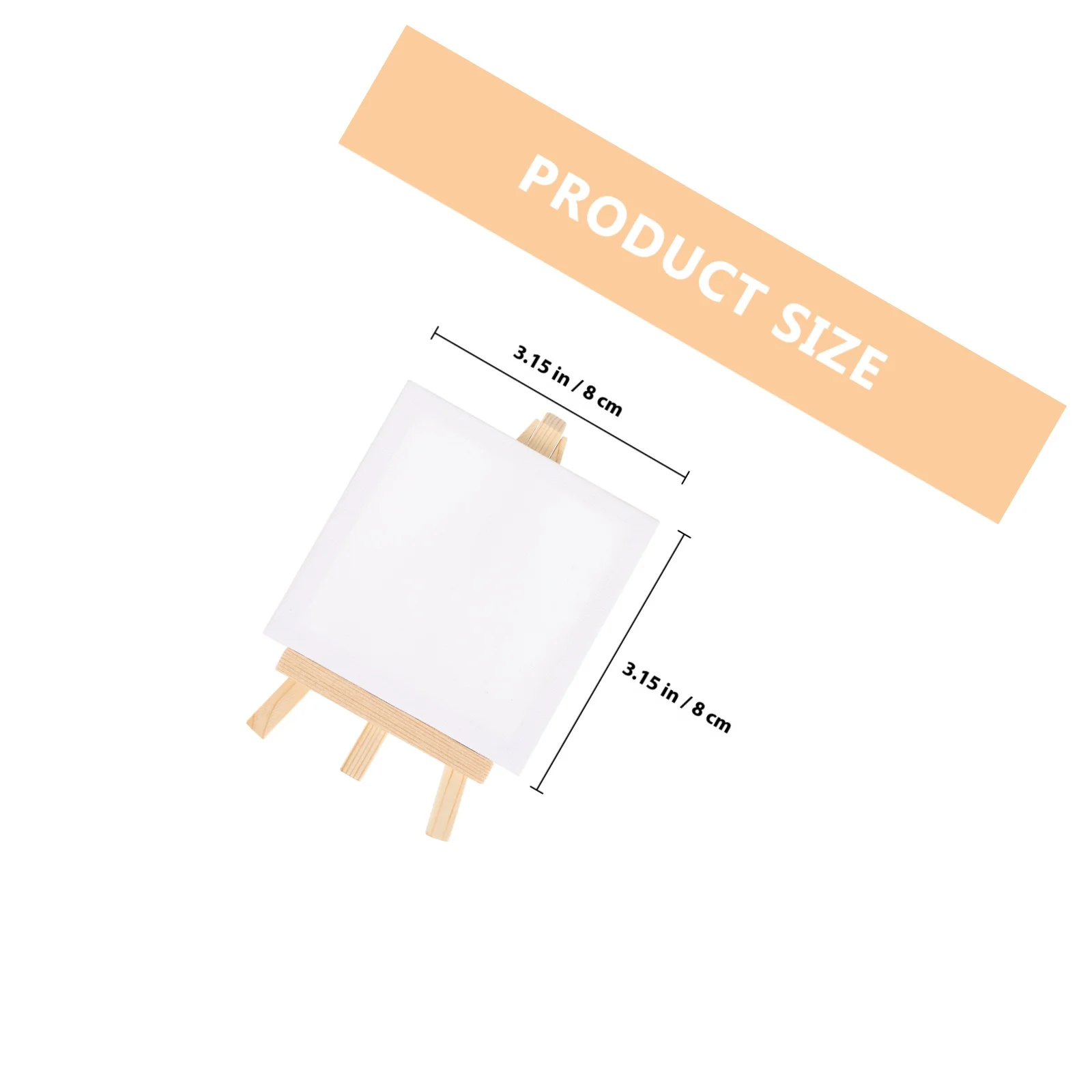 2 مجموعة حساسة حامل صغير مجموعة متعددة الوظائف قماش اللوحة الحرفية العرض Diy بها بنفسك المشاريع الفنية حامل مثلث الزخرفية #4