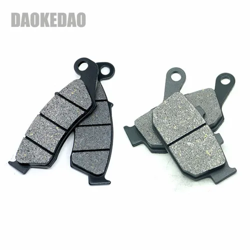 Pastillas de freno delanteras y traseras para motocicleta, accesorio para Honda Transalp 600 XL600V PD10 1997-1998 XL650V XL 650 V 2000-2007