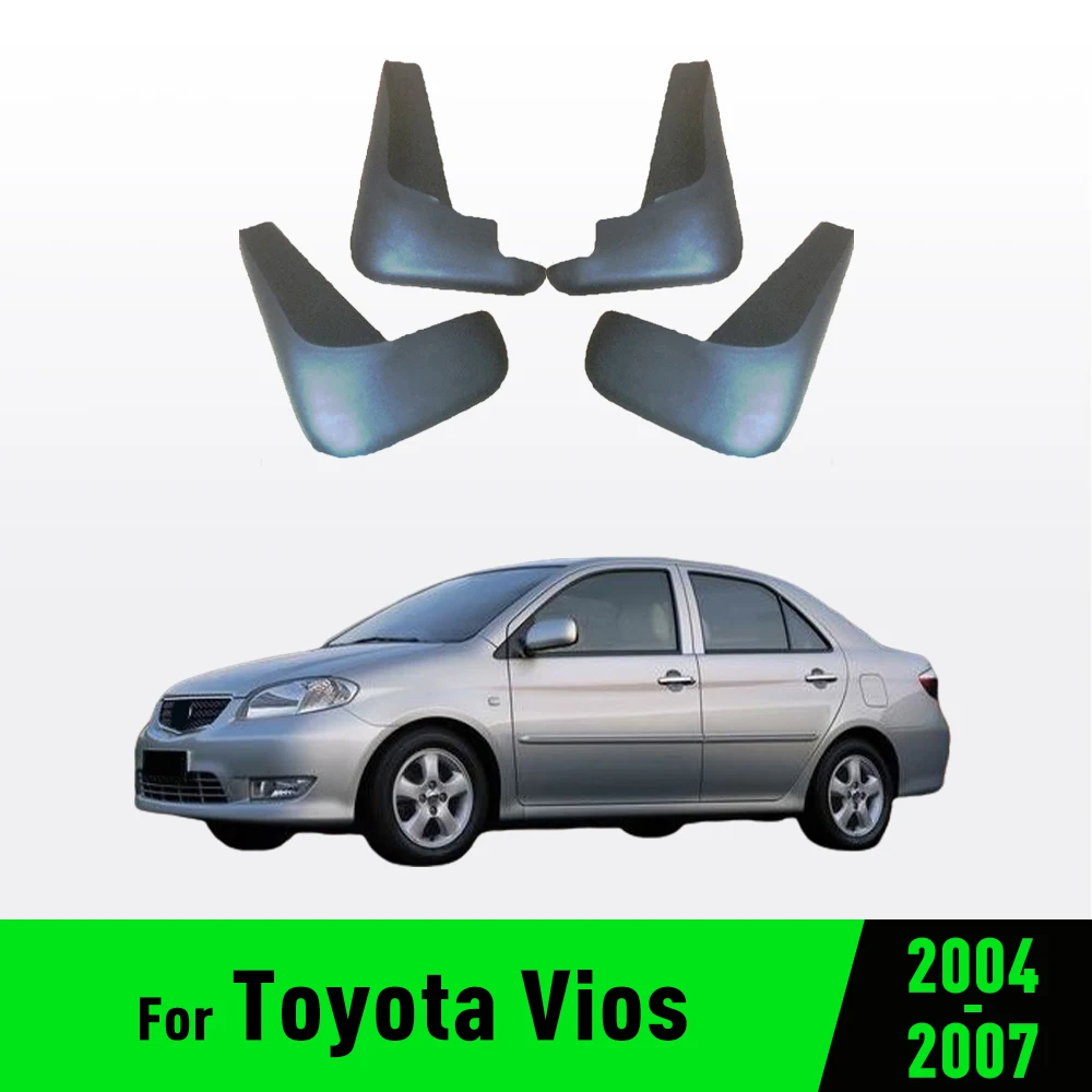 

Fender Mudguard Mud Flaps Guard Splash Flap Mudguards Car Accessories For Toyota Vios 2004-2007 2005 2006